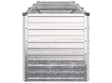 Raised Garden Bed Silver 240 x 40 x 55 cm galvanized 8006258