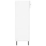 Shoe Cabinet High Gloss White 60x35x105 cm Engineered Wood 829630