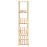 5-Tier Storage Racks 5 pcs 170x38x170 cm Solid Pinewood 500 kg 3051111