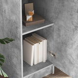 Highboard Concrete Grey 35 x 39 x 168 cm 869333