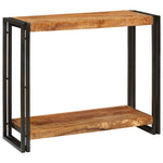 Console Table Brown 90 x 33 x 75 cm Solid rough mango wood 4104736