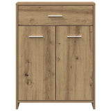 Bathroom Cabinet Artisan Oak 60x33x80 cm Engineered Wood 856288
