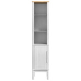 Bathroom Tall Cabinet with Shelf FLORO White 35 x 30 x 160 cm 42011240