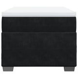 Box Spring Bed with Mattress Black 90x200 cm Velvet 3285259