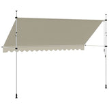 143698 Manual Retractable Awning 400 cm Cream