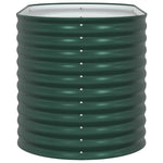 Garden Raised Bed Green 160 x 80 x 81 cm Steel 42008125