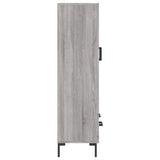 Highboard Grey Sonoma 69.5x31x115 cm Engineered Wood 828242