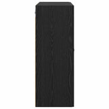 Wall Mounted Cabinet Black Oak 69.5 x 34 x 90 cm 882429