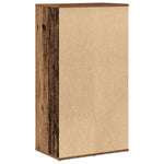 ZNTS Shoe Rack Old Wood 54x34x100.5 cm Engineered Wood 855836