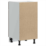 Kitchen Base Cabinet Porto Brown Oak Engineered Wood 853954
