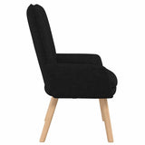 Armchair Black 63 x 67 x 94 cm Fabric 42001826