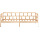 Day Bed without Mattress Solid Wood Pine 90x200 cm 820207