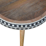 Small Dotted End Table IN953