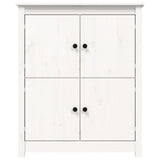Sideboard White 83x41.5x100 cm Solid Wood Pine 821508