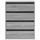 Corner Chest of Drawers Grey Sonoma 60x41x76 cm Engineered Wood 852875