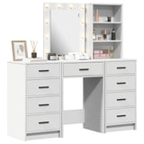 Dressing Table 3 pcs White 40 x 41 x 135 cm Engineered wood 3334218