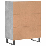 Sideboard Concrete Grey 69.5x34x90 cm Engineered Wood 828008