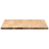 Kitchen Worktop 60x63.5x2.7 cm Solid Wood Oak Rectangular 4008996