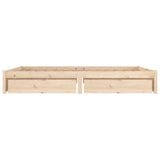 Bed Frame without Mattress with Drawers Super King 3103528
