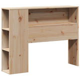 Bookcase Bed without Mattress 90x200 cm Solid Wood Pine 3321875