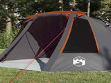 Tunnel Tent 3-Person Grey and Orange 328 x 228 x 115 cm 42004052