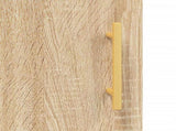 Sideboard Sonoma Oak 90x34x80 cm Engineered Wood 828095