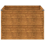 Garden Raised Bed 100x100x69 cm Corten Steel 152002