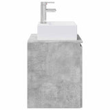 Wall-Mounted Sink Vanity Concrete Grey 49.5 x 41 x 62.5 cm 890415
