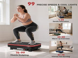 Vibration Plate Exercise Machine with Cool Lights, 99 Speed Levels T3398P425047