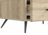 TV Cabinet Sonoma Oak 147 x 34.5 x 30 cm Engineered Wood 895627