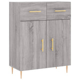 Sideboard Grey Sonoma 69.5x34x90 cm Engineered Wood 827970
