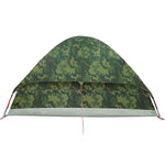 Camping Tent Dome 4-Person Camouflage Waterproof 4009644