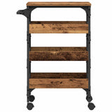 Kitchen Trolley Old Wood 53 x 20 x 76 cm Engineered Wood 883022