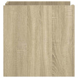Bedside Cabinet Sonoma Oak 45x50x50 cm Engineered Wood 848278