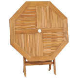 3059581 5 Piece Garden Dining Set Solid Teak Wood