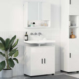 Bathroom Furniture Set Wall-mounted 2 pcs High Gloss White 3392937
