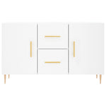 ZNTS Sideboard White 100x36x60 cm Engineered Wood 828156