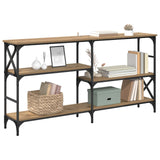 Console Table Artisan Oak 150 x 29 x 76.5 cm Engineered Wood 882797