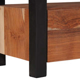 TV Cabinet with Drawer Brown 110 x 30 x 40 cm Solid acacia wood 4104010