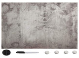 Wall Mounted Magnetic Board Glass 60x60 cm 285389
