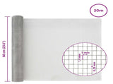 Mesh Screen 60 x 2000 cm 18 Mesh Stainless Steel 201 Silver 42039616