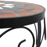 Plant Stands 3 pcs Terracotta and White Ceramic 4003396