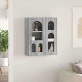 Hanging Cabinet Grey Sonoma 59 x 20 x 71.5 cm Engineered Wood 891360