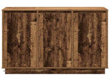 LED Sideboard Old Wood 90 x 32 x 75 cm Engineered Wood 869680