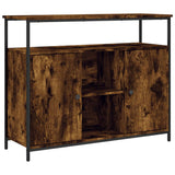Sideboard Smoked Oak 100x35x80 cm Engineered Wood 835501