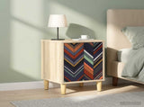 Bedside Cabinet OMMEN 2 pcs Sonoma Oak 36 x 33 x 50 cm 8007210