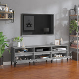 TV Cabinet Concrete Grey 150x30x44.5 cm Engineered Wood 831921