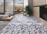 PVC Flooring Planks 5.02 m 2 mm Self-adhesive Grey Pattern 146561