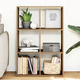 Room Divider Bookcase Artisan Oak 69.5x29x103.5 cm Engineered Wood 858020