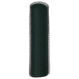 Hexagon Fence Green 0.8 x 100 m PVC 42005454